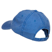 Dolphin Wild Animal Patched Washed Cotton Twill Cap