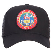 Colorado 1876 Seal Patched Mesh Cap