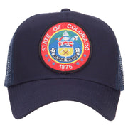 Colorado 1876 Seal Patched Mesh Cap