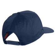 USS California CGN 36 Blue Patched Solid Cotton Twill 5 Panel Prostyle Snap Cap - Navy OSFM