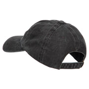 Dolphin Wild Animal Patched Washed Cotton Twill Cap