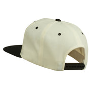 3D Puff Letter A Embroidered Snapback Cap