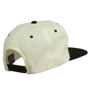 3D Puff Letter A Embroidered Snapback Cap