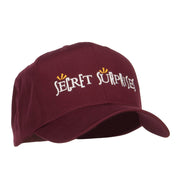 Secret Surprises Embroidered High Profile Cap