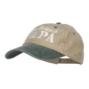 Real Friend Papa Embroidered Washed Cap