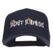 Secret Surprises Embroidered High Profile Cap