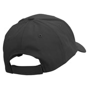 Goat Animal Embroidered Low Profile Structured Cap - Black OSFM