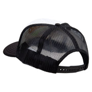 Food Fest Embroidered Foam Panel Mesh Snapback - Black-White OSFM