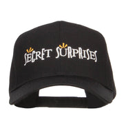 Secret Surprises Embroidered High Profile Cap