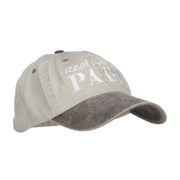 Real Friend Papa Embroidered Washed Cap