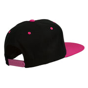 3D Puff Letter A Embroidered Snapback Cap