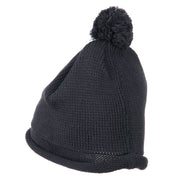 Diamond Embroidered Pom knitting Hat