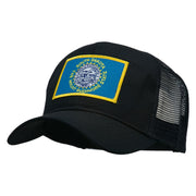 South Dakota Flag Patched Mesh Cap