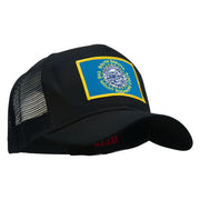 South Dakota Flag Patched Mesh Cap