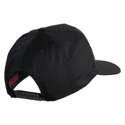USS Cape Cod AD 43 Patched Solid Cotton Twill 5 Panel Prostyle Snap Cap - Black OSFM