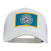 South Dakota Flag Patched Mesh Cap