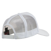 South Dakota Flag Patched Mesh Cap