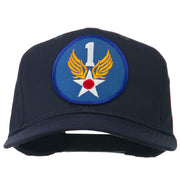 1st Air Force Division Patched Cotton Twill Cap