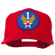 1st Air Force Division Patched Cotton Twill Cap