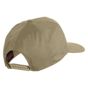 USS Cape Cod AD 43 Patched Solid Cotton Twill 5 Panel Prostyle Snap Cap - Khaki OSFM