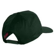 USS Cape Cod AD 43 Patched Solid Cotton Twill 5 Panel Prostyle Snap Cap - Dark Green OSFM