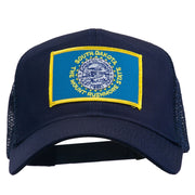 South Dakota Flag Patched Mesh Cap