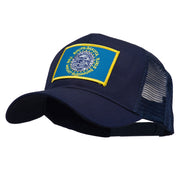 South Dakota Flag Patched Mesh Cap