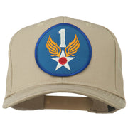 1st Air Force Division Patched Cotton Twill Cap