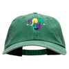 Festive Joker Embroidered Unstructured Cotton Cap