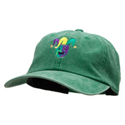 Festive Joker Embroidered Unstructured Cotton Cap