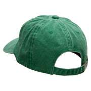 Festive Joker Embroidered Unstructured Cotton Cap