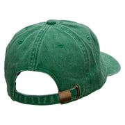 Festive Joker Embroidered Unstructured Cotton Cap