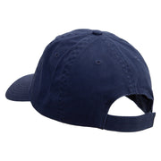 Berlin Skyline Embroidered Low Profile Dyed Cotton Twill Cap - Navy OSFM