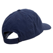 Berlin Skyline Embroidered Low Profile Dyed Cotton Twill Cap - Navy OSFM