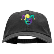 Festive Joker Embroidered Unstructured Cotton Cap