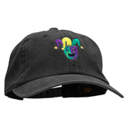 Festive Joker Embroidered Unstructured Cotton Cap