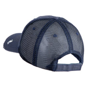 U.S. Air Force Roundel Embroidered Low Profile Special Cotton Mesh Cap - Navy OSFM