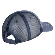 U.S. Air Force Roundel Embroidered Low Profile Special Cotton Mesh Cap - Navy OSFM