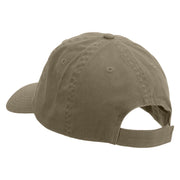 Berlin Skyline Embroidered Low Profile Dyed Cotton Twill Cap - Olive OSFM