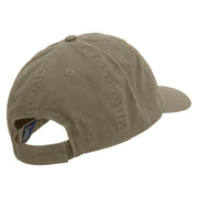 Berlin Skyline Embroidered Low Profile Dyed Cotton Twill Cap - Olive OSFM