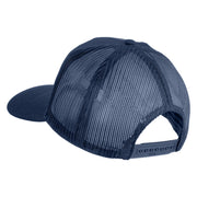 3rd Armored Division Spearhead Patched Solid Cotton Twill Mesh Prostyle Cap - Navy OSFM