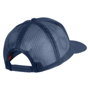 3rd Armored Division Spearhead Patched Solid Cotton Twill Mesh Prostyle Cap - Navy OSFM