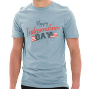 Happy Independence Day Graphic Design Deluxe Jersey T-Shirt