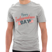 Happy Independence Day Graphic Design Deluxe Jersey T-Shirt