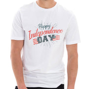 Happy Independence Day Graphic Design Deluxe Jersey T-Shirt