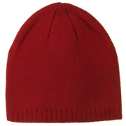 Decorative Ribbed Short Beanie