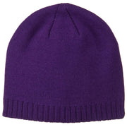 Decorative Ribbed Short Beanie