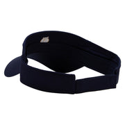 Money Pouch Mini Embroidered Cotton Twill Sun Visor - Navy OSFM