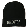 Director Embroidered Long Beanie