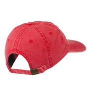 Director Embroidered Washed Cotton Cap